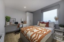 Room with bed at The Bridge
