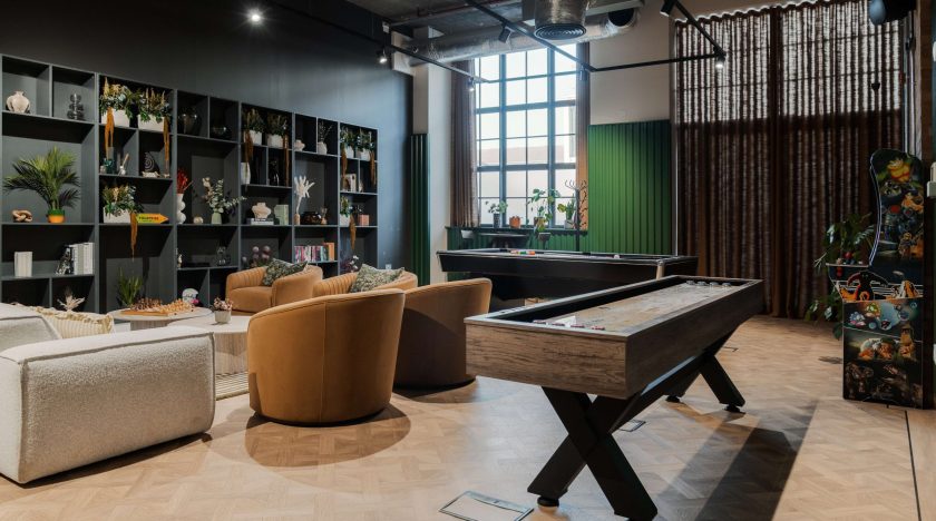 Room with table and chair at YourTRIBE Deptford