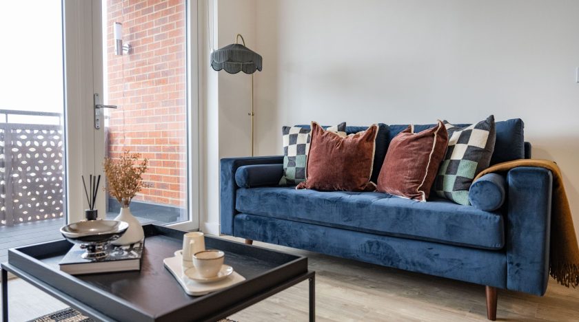 Room with sofa at Riverview