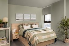 Roomy Studio Apartment with bed at The Store House