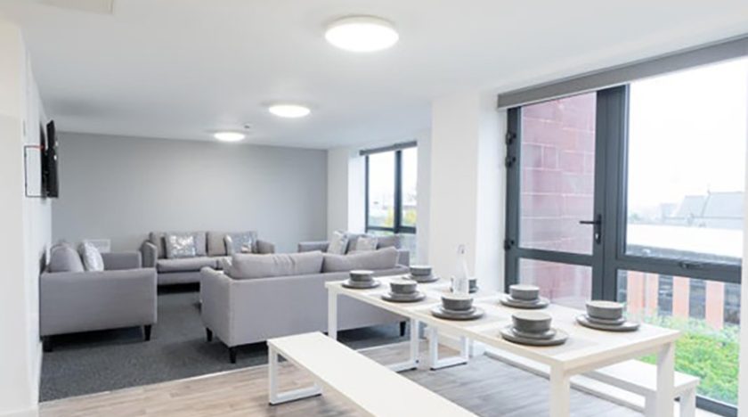 Spacious dining