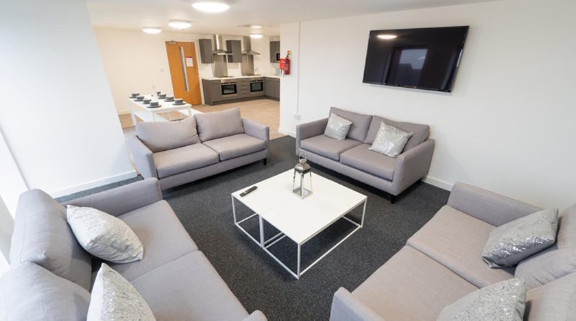 comfortable lounge areas