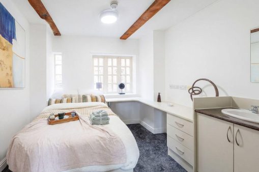 Room with bed at Truro Works