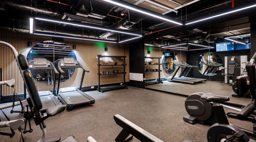 Fully equipped gym