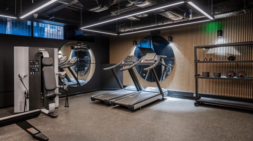 Fully equipped gym